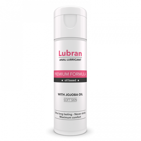 Lubrificante anale vaginale intimo sessuale ibrido gel a basse acqua e silicone Lubrax 30 ml