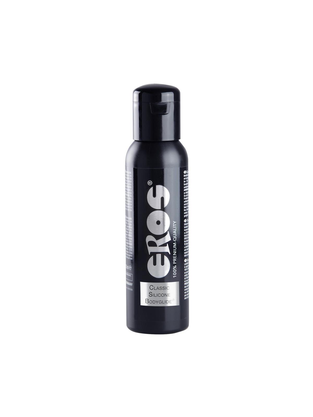 lubrificante intimo sessuale a base silicone gel salva preservativo eros 250 ml