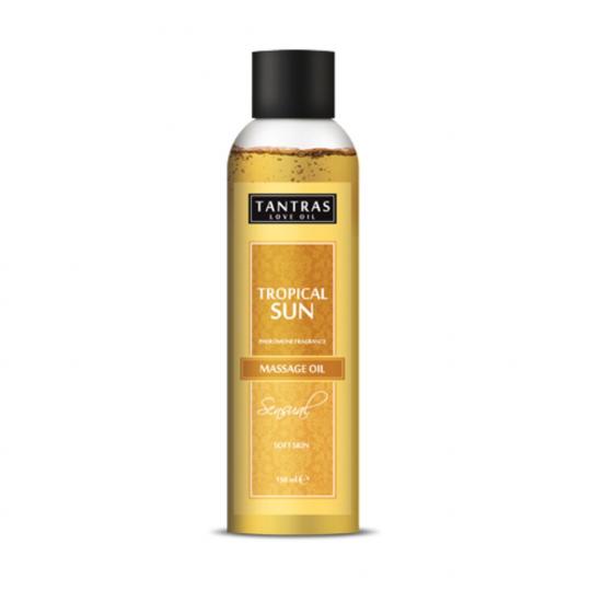 Olio per massaggi tantras love oil tropical sun