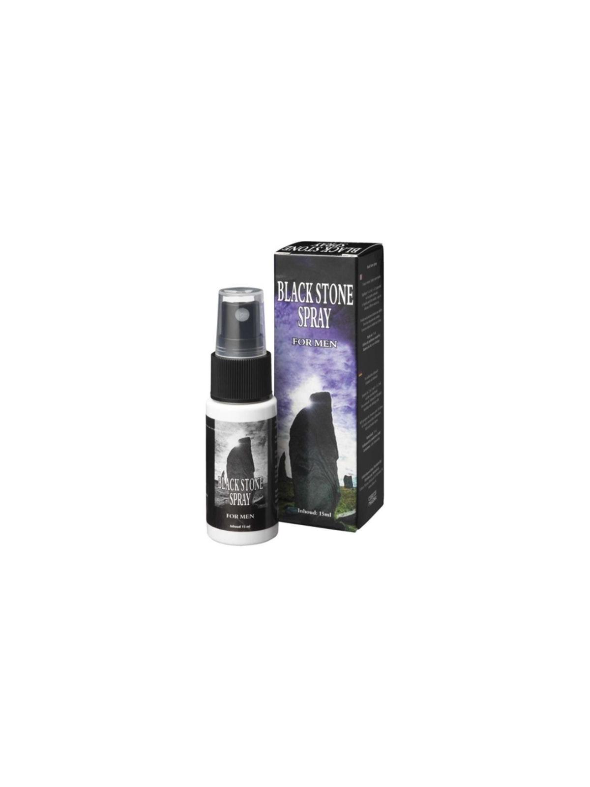 Ritardante contro eiaculazione precoce spray black stone for man