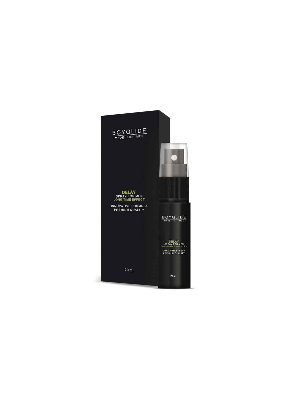 Spray ritardante per uomo contro eiaculazione precoce boyglide 20 ml delay