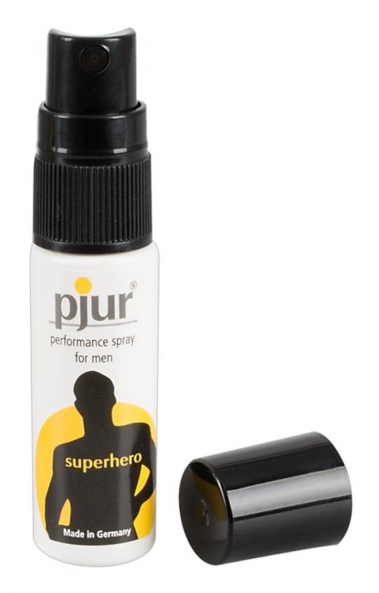 Spray ritardante per uomo pjur superhero contro eiaculazione precoce 30 ml