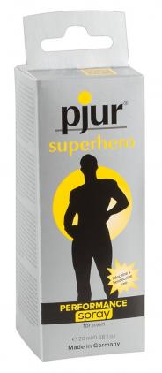 Spray ritardante per uomo pjur superhero contro eiaculazione precoce 30 ml