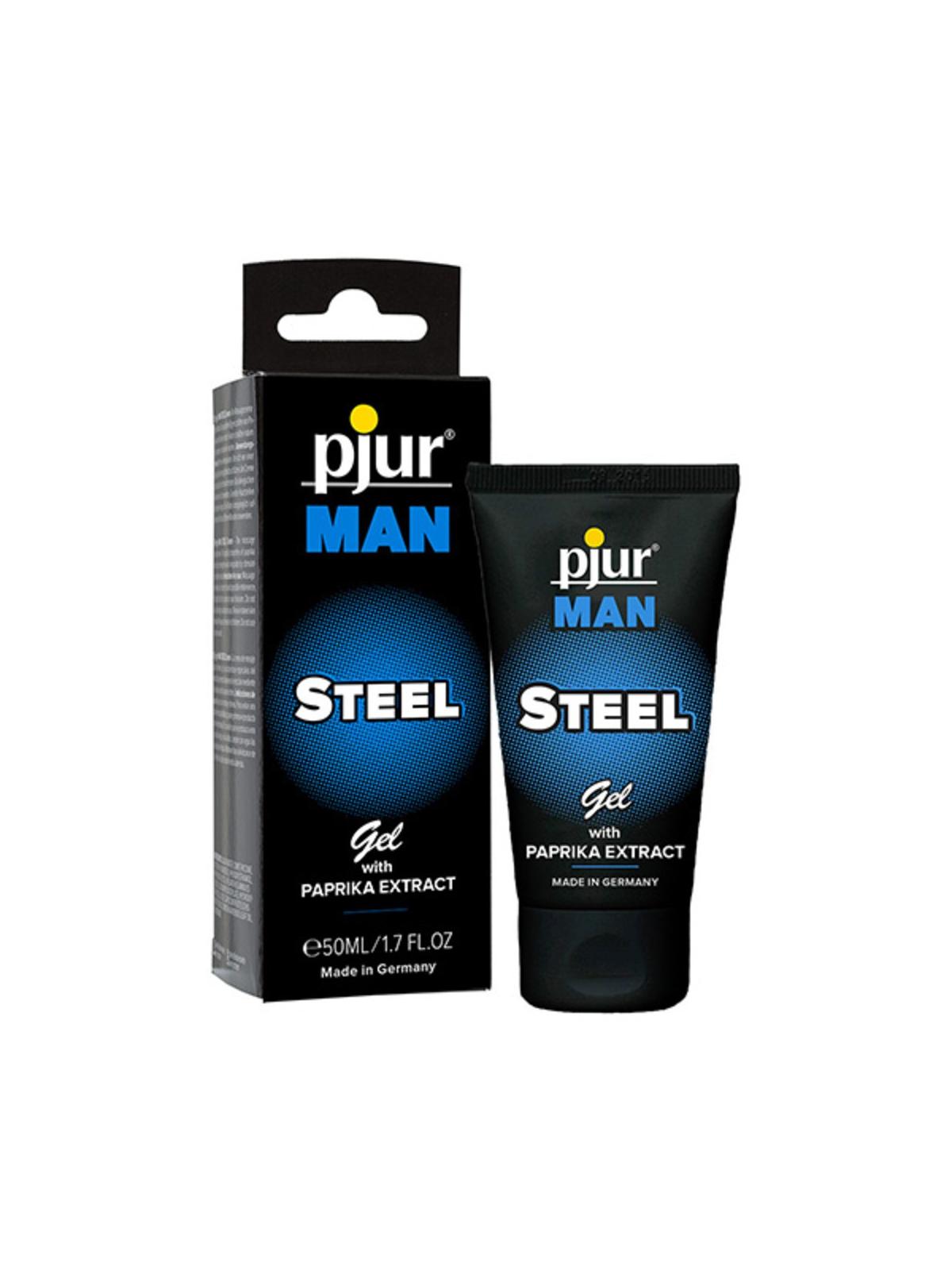 Gel per rinvigorire il pene Pjur Man Steel Gel 50ml