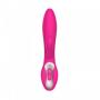 Vibratore rabbit doppio con stimolatore clitoride vaginale falo dildo vibrante in silicone