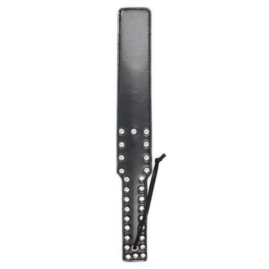 Paddle nero frusta bondage sculacciatore fetish frustino sadomaso sexy Paletta spank black