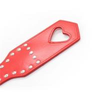 Paletta heart paddle red sculacciatore frusta frustino bondage fetisck spanker rosso