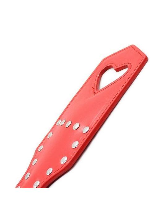 Paletta heart paddle red sculacciatore frusta frustino bondage fetisck spanker rosso