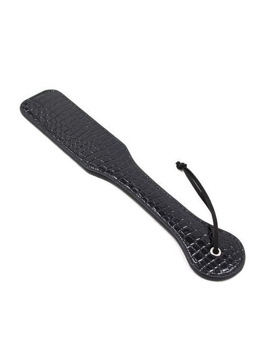 Paletta crocodile spank paddle black