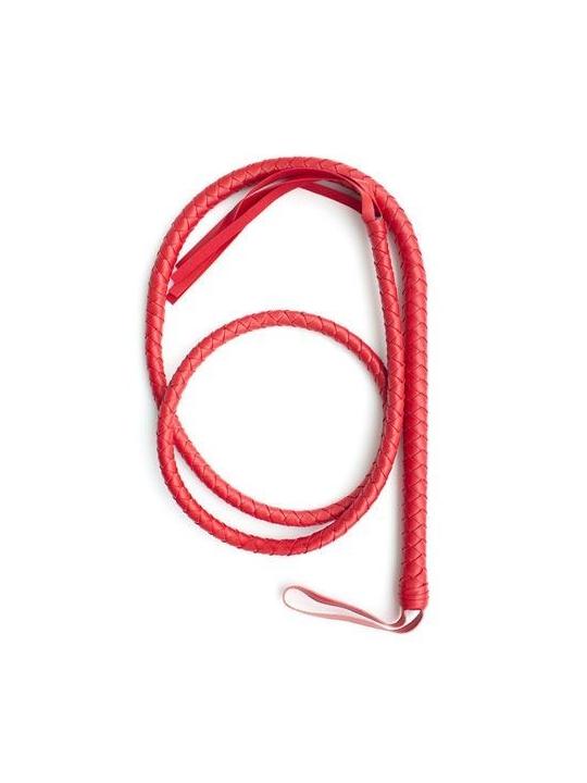 Frusta indy flog whip red  frustino bondage sexy rosa fetish harness mistress