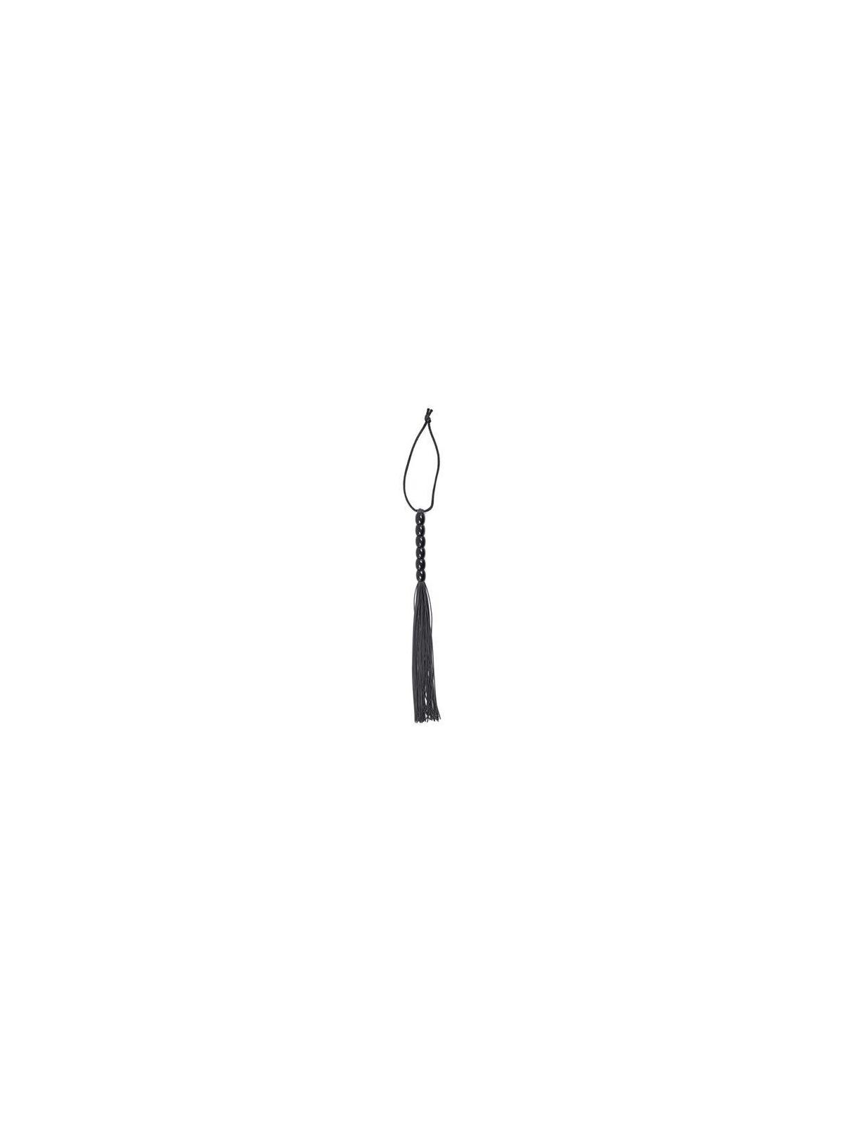 Frusta a frange several flogger black mini frustino nero bondage fetish sculacciatore