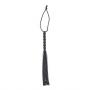 Frusta a frange several flogger black mini frustino nero bondage fetish sculacciatore