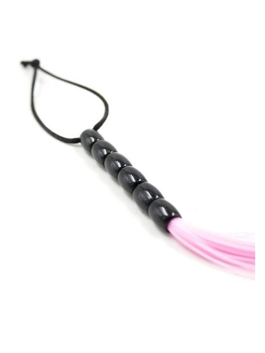 Frusta a frange several flogger pink mini frustino rosa bondage fetish sculacciatore