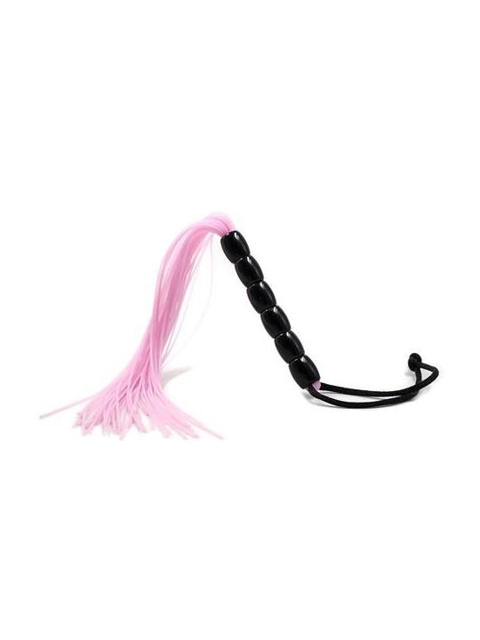 Frusta a frange several flogger pink mini frustino rosa bondage fetish sculacciatore