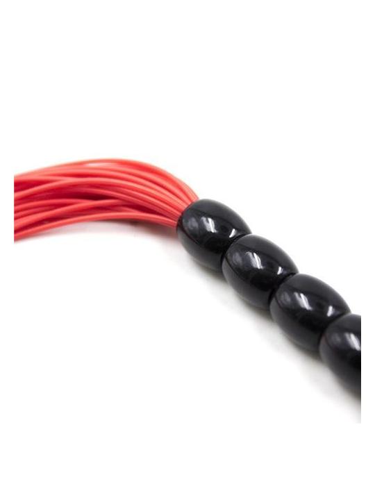 Frusta a frange several flogger red mini frustino rosso bondage fetish sculacciatore