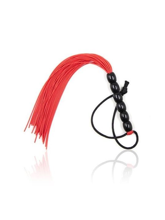 Frusta a frange several flogger red mini frustino rosso bondage fetish sculacciatore