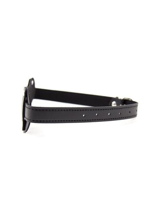 Blindfold patch black maschera  bondage fetish sexy nera finta pelle per dormire uomo donna