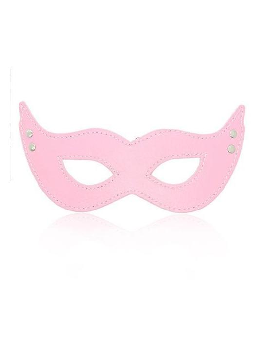 Mistery mask pink maschera rosa bondage fetish sexy bane neutra per uomo e donna