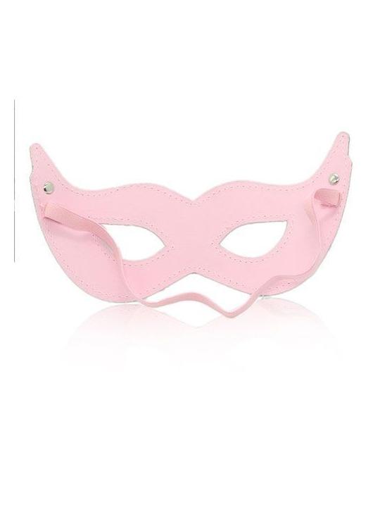 Mistery mask pink maschera rosa bondage fetish sexy bane neutra per uomo e donna