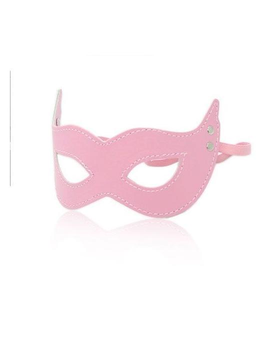 Mistery mask pink maschera rosa bondage fetish sexy bane neutra per uomo e donna