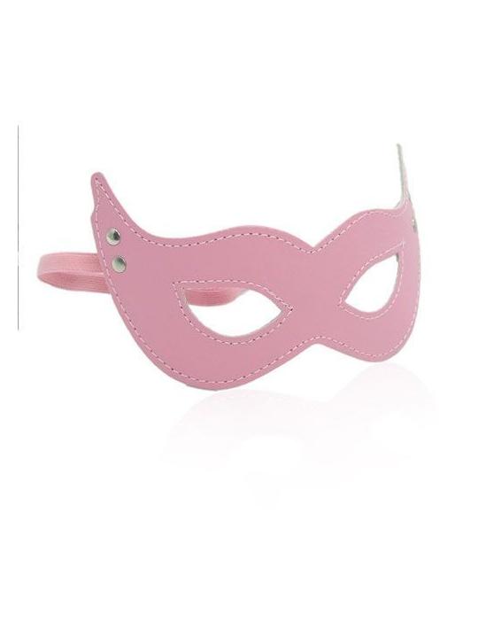 Mistery mask pink maschera rosa bondage fetish sexy bane neutra per uomo e donna