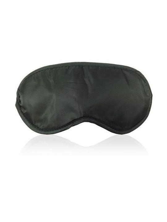 Blind soft mask black maschera nero bondage fetish da notte per dormire sexy per uomo e donna