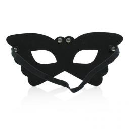 Butterfly mask black maschera indossabile bondage fetish sexy per uomo e donna