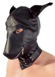 Maschera bondage fettish per uomo e donna integrale mask nero