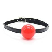 Ball gag rossa morso bondage fetish sex toys costrittivo