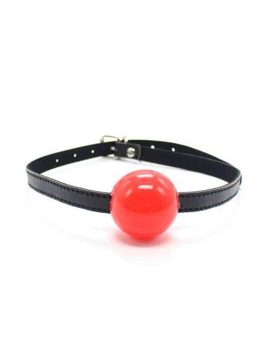 Ball gag rossa morso bondage fetish sex toys costrittivo