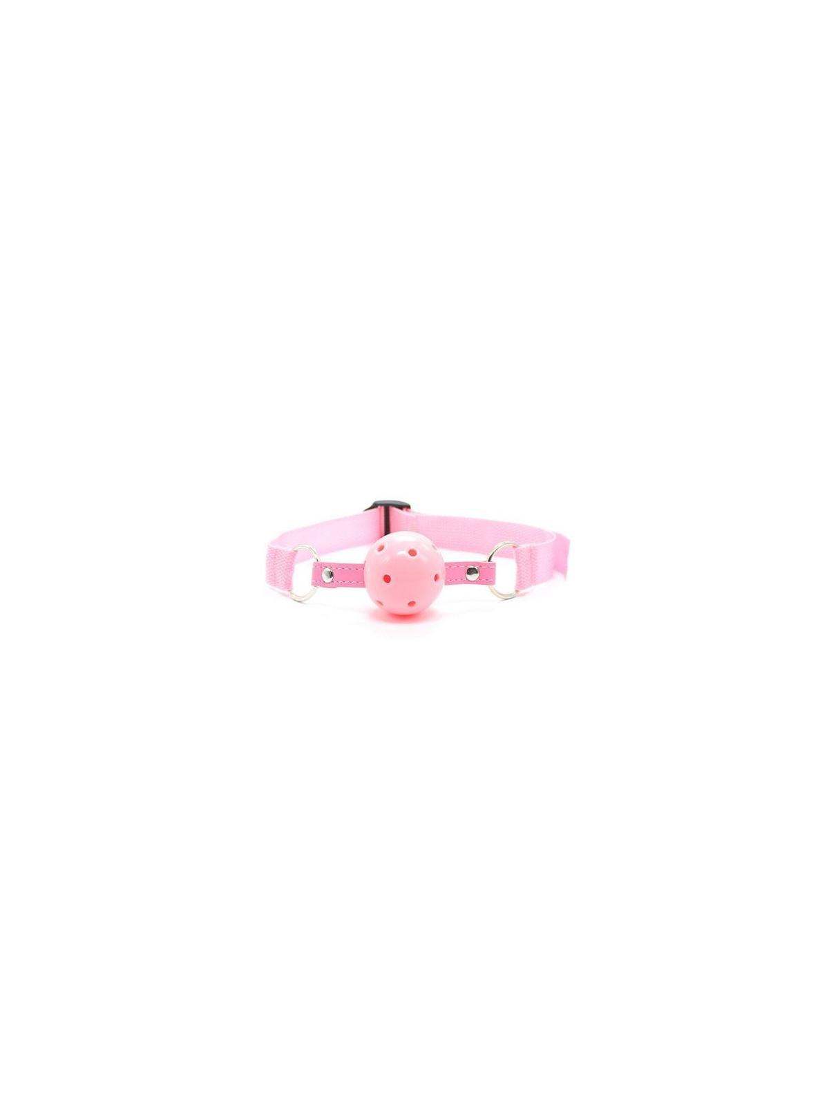 Easy breathable ball gag rosa costrittivo fetish bondage pink