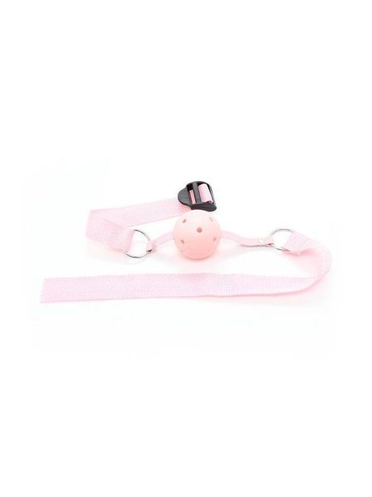 Easy breathable ball gag rosa costrittivo fetish bondage pink