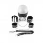 Kit fetish bondage Frusta manette cavigliere e maschera fantasy