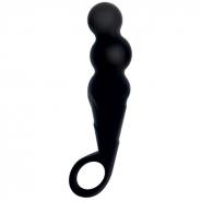 FALLO ANALE anal dildo ASSY THE MAGGOT SILICONE BLACK