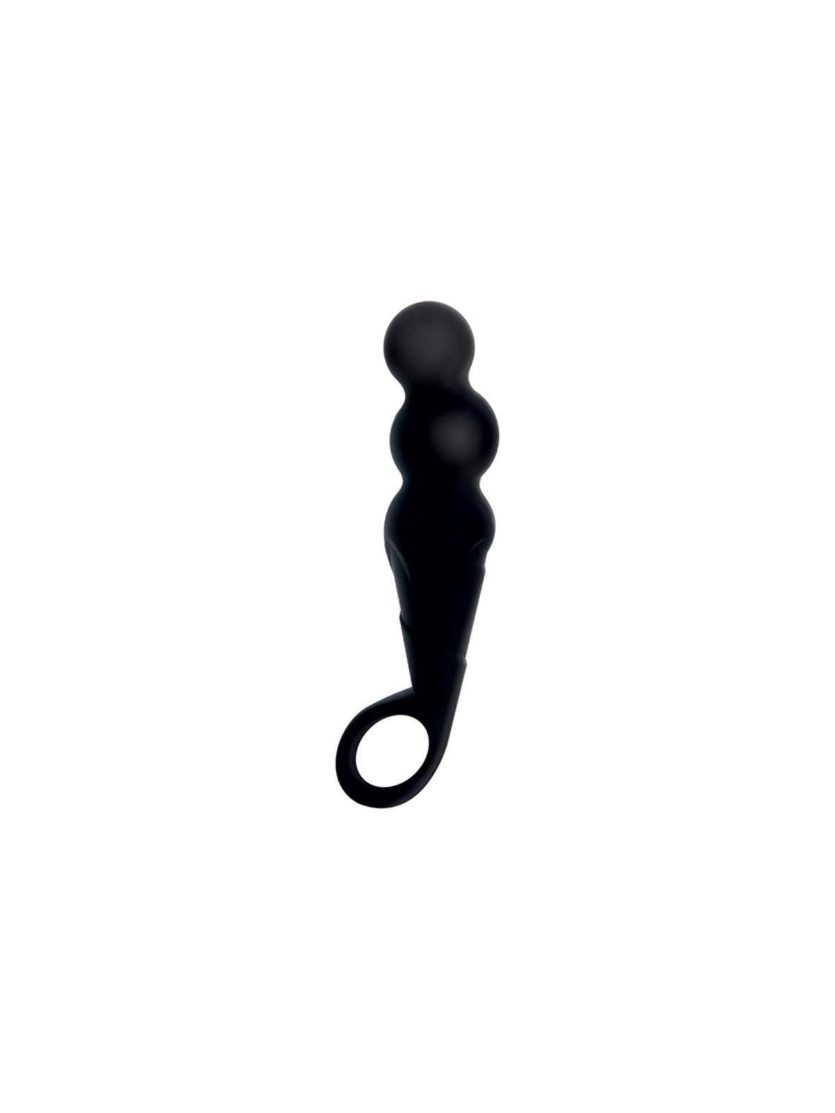 FALLO ANALE anal dildo ASSY THE MAGGOT SILICONE BLACK