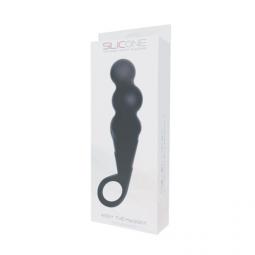 FALLO ANALE anal dildo ASSY THE MAGGOT SILICONE BLACK