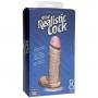 Fallo ultra realistico dildo the realistic cock 6 white flesh