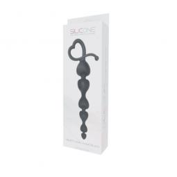 FALLO dildo anal ANALE HEARTY ANAL WAND SILICONE Black