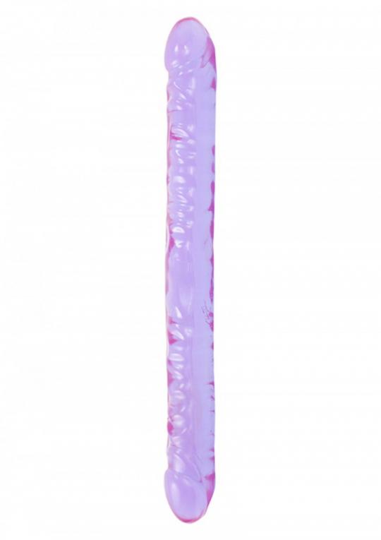 Fallo doppio Dildo crystal jellies double dong 18