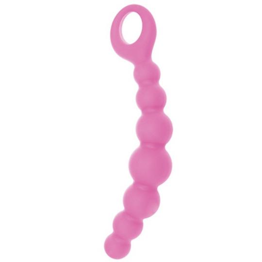 Fallo anale anal Dildo ass silicone caterpillar Pink