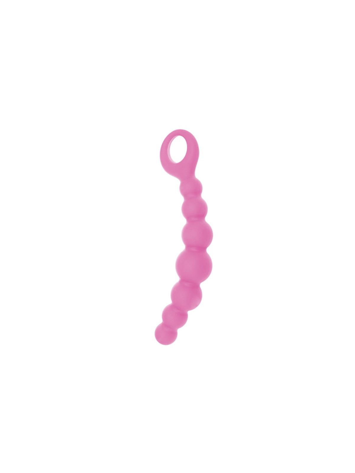 Fallo anale anal Dildo ass silicone caterpillar Pink