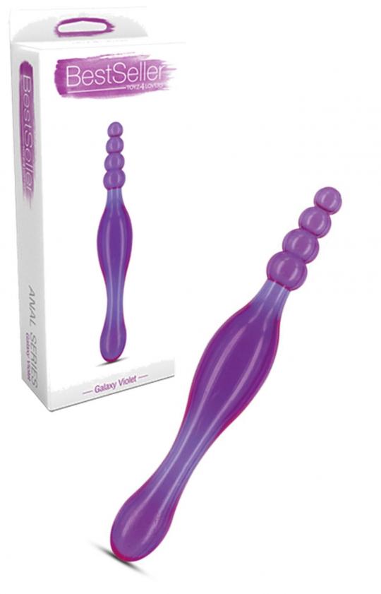 Fallo anale Dildo doppio violet galaxy