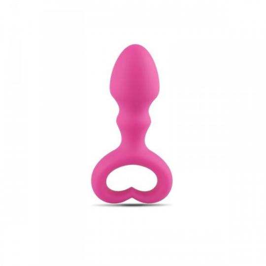 Fallo plug anale in silicone dildo realistico anale vaginale HEART CLIP TIP