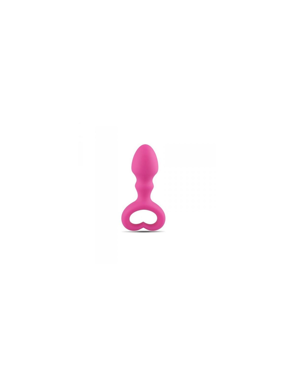 Fallo plug anale in silicone dildo realistico anale vaginale HEART CLIP TIP