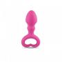 Fallo plug anale in silicone dildo realistico anale vaginale HEART CLIP TIP