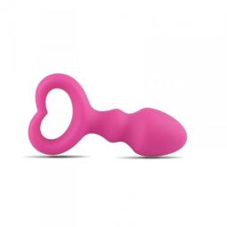 Fallo plug anale in silicone dildo realistico anale vaginale HEART CLIP TIP