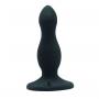 Plug anale fallo con ventosa dildo nero butt plug black