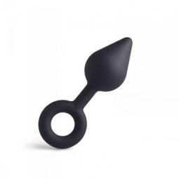 Plug anale but dildo black nero con anello sex toys massaggiatore anal