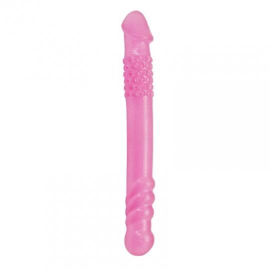 Fallo Vaginale realistico doppio dildo anale cock pink mini sex toy donna