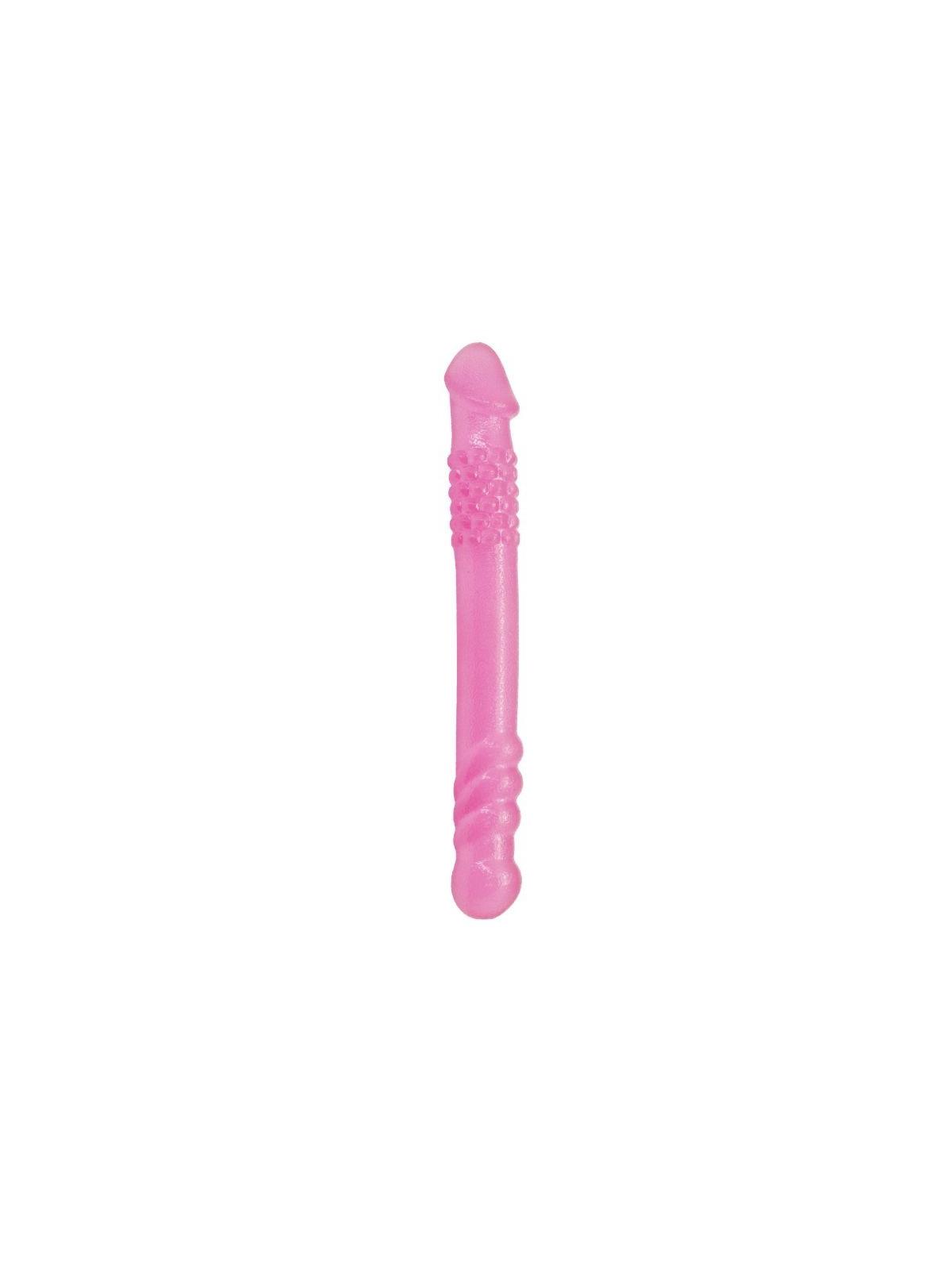 Fallo Vaginale realistico doppio dildo anale cock pink mini sex toy donna